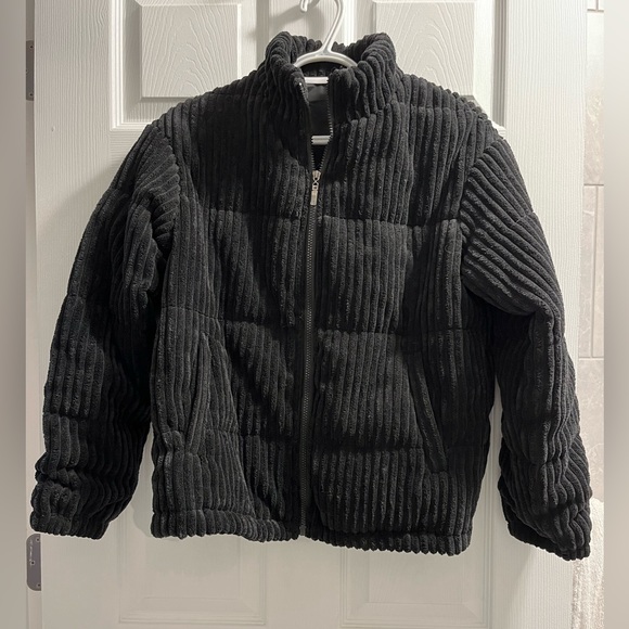 SHEIN - Corduroy Puffer Jacket - Picture 2 of 4